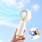Kitty Mini-Fan - Handheld Fan for Children